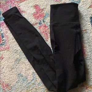 Lululemon Perforated Black Full Length Leggings